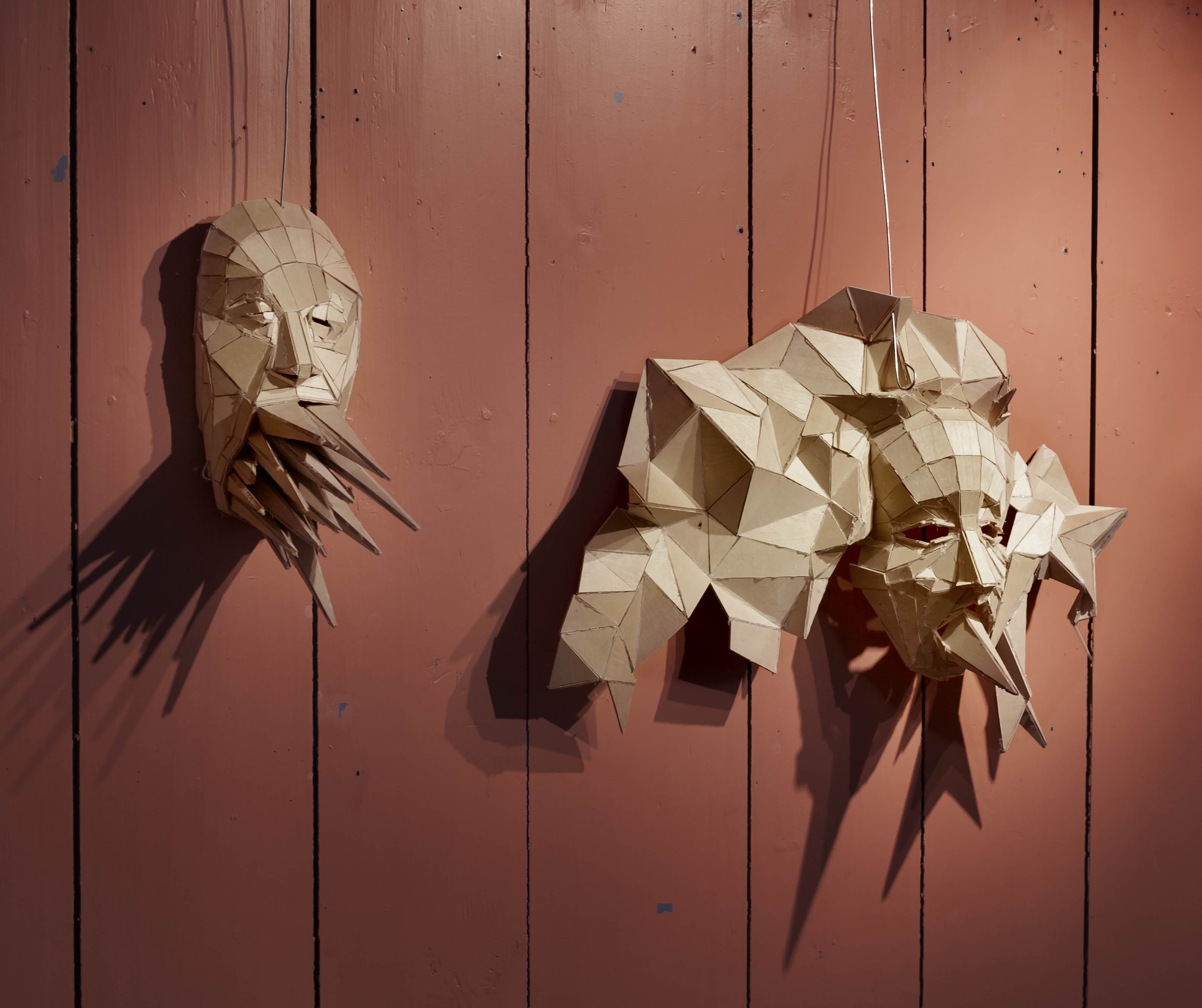 skulptur og maske